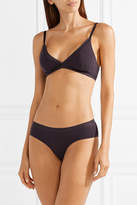 Thumbnail for your product : Skin Sienna Stretch Organic Pima Cotton-jersey Soft-cup Bra