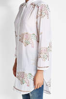 Thumbnail for your product : Juliet Dunn Embellished Cotton Shirt