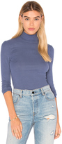 Thumbnail for your product : ATM Anthony Thomas Melillo Long Sleeve Micro Modal Mock Neck Top