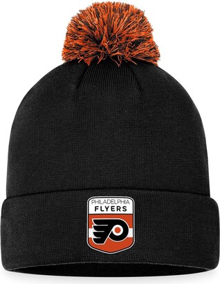 Men's Fanatics Branded Black Philadelphia Flyers Authentic Pro Rink Flex Hat