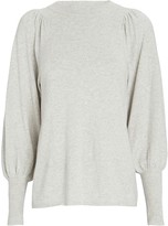 Thumbnail for your product : Apiece Apart Dewi Puff Sleeve Cotton-Cashmere Sweater