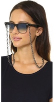 Thumbnail for your product : Cat Eye KIMBA Mayday Temple Glasses Chain