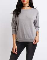 Thumbnail for your product : Charlotte Russe Adios Graphic Sweatshirt
