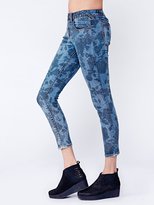 Thumbnail for your product : Free People Rose Printed Skinny Jean