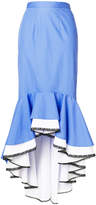 Thumbnail for your product : Milla tiered fishtail hem skirt