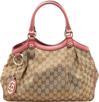 Gucci GG Canvas Sukey Messenger Bag (SHF-22606) – LuxeDH