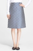 Thumbnail for your product : Marc by Marc Jacobs Check A-Line Skirt