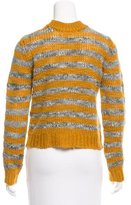 Thumbnail for your product : By Malene Birger Striped Zip-Up Cardigan
