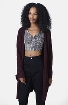 Thumbnail for your product : Topshop Slouchy Long Cardigan