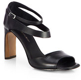 Thumbnail for your product : CNC Costume National Leather Double-Strap Sandals