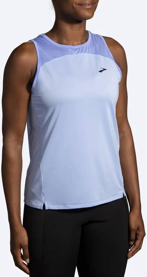 Brooks Brooks Sprint Free Tank 2.0 - Breathable Running Shirt | DriLayer  Moisture Wicking Active Wear Running Tank Brooks Sprint Free Tank 2.0