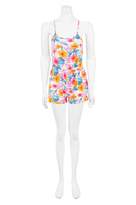 Thumbnail for your product : Select Fashion Fashion Womens white TROPICAL PLAYSUIT - Sizes 6 - 20 - size 10