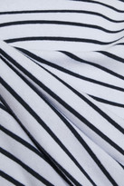 Thumbnail for your product : Stateside Striped Cotton-blend Jersey Tank