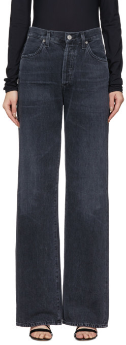 Citizens Of Humanity Black Annina Jeans Shopstyle Flare Denim