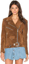 Thumbnail for your product : Understated Leather x REVOLVE Western Suede Moto Jacket