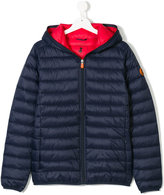 Thumbnail for your product : Save The Duck Kids Teen hooded padded jacket
