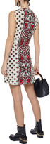 Thumbnail for your product : RED Valentino Printed Shell Mini Dress