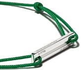Thumbnail for your product : Le Gramme 17/10 Cord Bracelet