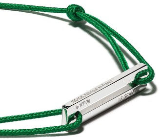 Le Gramme 17/10 Cord Bracelet