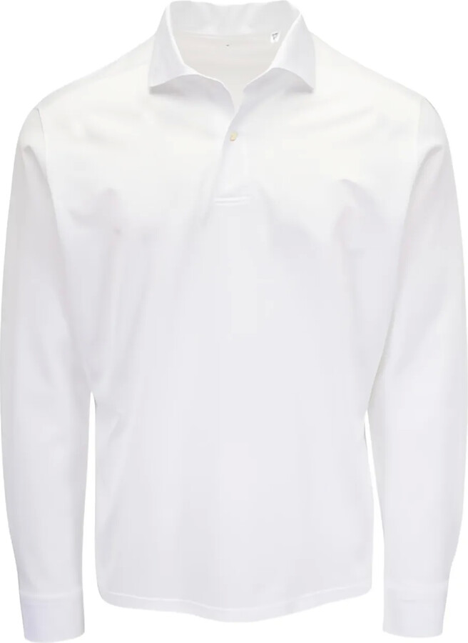 Emanuel Berg Ribbed-Cuffs Polo Shirt