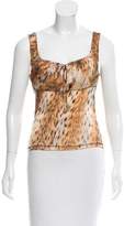 Thumbnail for your product : Roberto Cavalli Sleeveless Printed Top