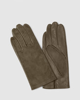 Thumbnail for your product : Kate & Confusion - Women's Brown Gloves - Aspen Suede and Leather Gloves - Size One Size, 8 at The Iconic