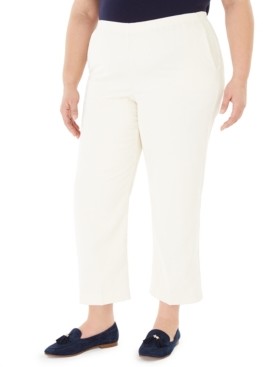 alfred dunner corduroy pull on pants