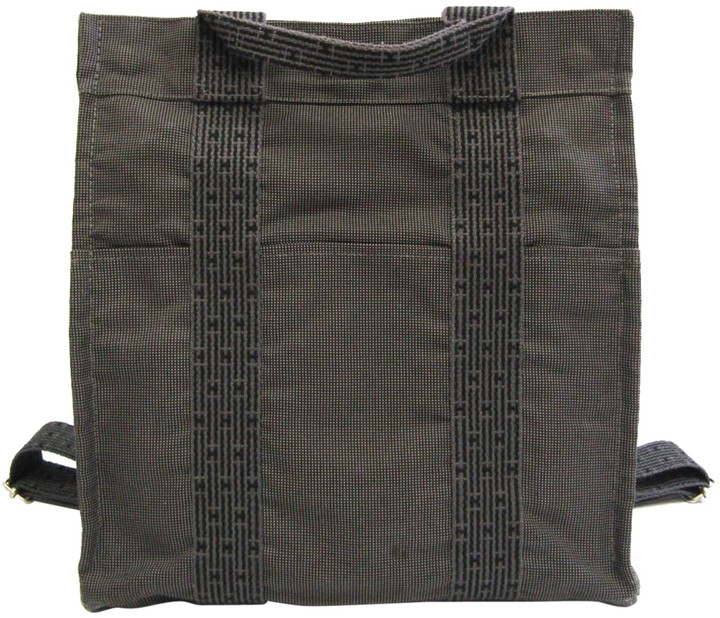 Hermes Herline Black Silk Backpacks ShopStyle