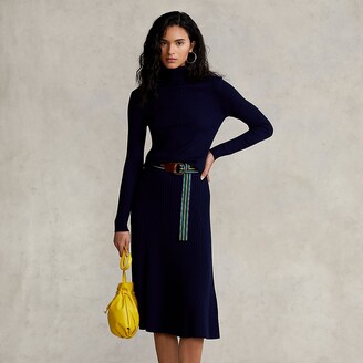 Ralph Lauren Ribbed Merino Wool Skirt - ShopStyle