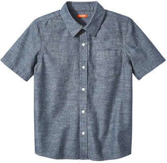Joe Fresh Kid Boys’ Chambray Shirt, Blue (Size XL)