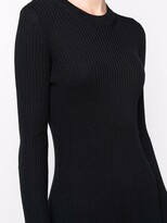 Thumbnail for your product : Roberto Collina Long-Sleeve Jumper Dress