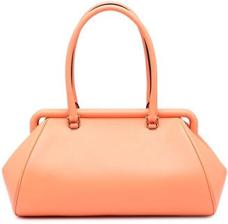 light orange bag
