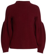 Thumbnail for your product : Naadam Cashmere Pleated Turtleneck Sweater