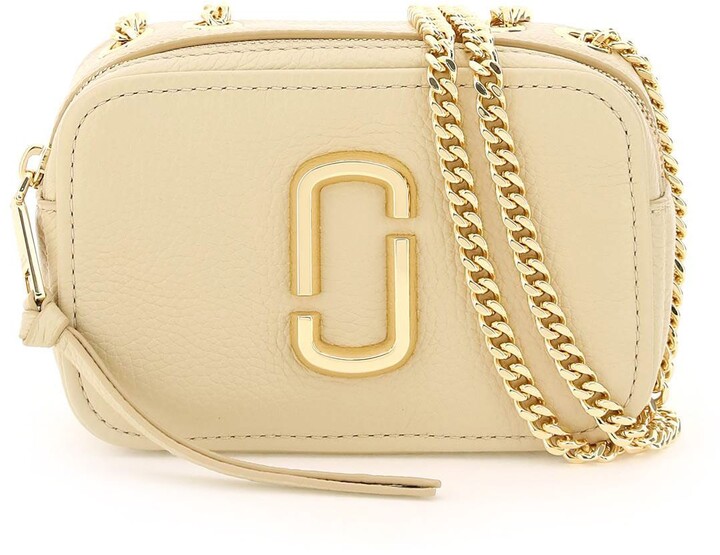 marc jacobs bolsa with gold chain