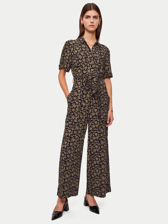 JigsawJigsaw Myrtle Floral Jumpsuit ShopStyle