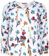 Thumbnail for your product : Marina Rinaldi Floral Print Sweater