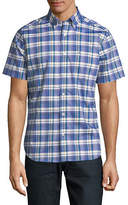 Thumbnail for your product : Nautica Short-Sleeve Large Plaid Sport Shirt
