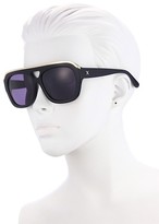 Thumbnail for your product : Dax Gabler Oversized Aviator Sunglasses