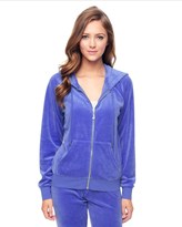 Thumbnail for your product : Juicy Couture J Bling Velour Relaxed Jacket
