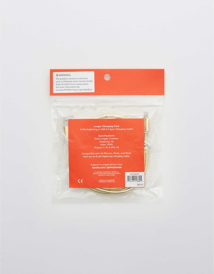 aerie Ban.Do Longer Charging Cord ShopStyle Tech Accessories