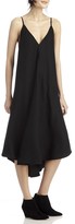Thumbnail for your product : Sole Society Luxe Twill Asymmetrical Midi Dress