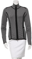 Thumbnail for your product : Magaschoni Silk Knit Zip-Up Cardigan