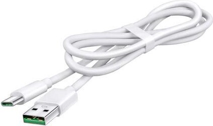 ABLEGRID 3.3ft White 5A Fast USB-C Type-C Charger Charging Cable Cord for Verizon Motorola Moto Z2 Play XT1710-02 Power Data Sync Cable Lead