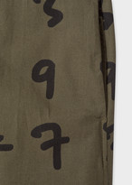 Thumbnail for your product : Paul Smith Women's Olive Green 'Numbers' Shirt Dress