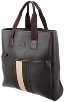 Thumbnail for your product : Gucci Leather Web Tote
