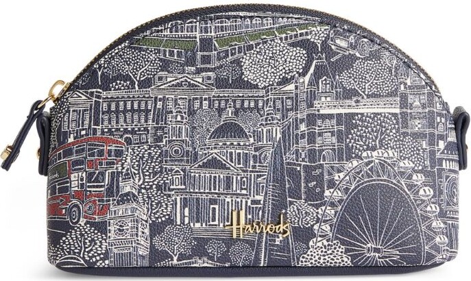 Harrods Transparent Oxford Cosmetic Bag