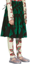 Thumbnail for your product : Chopova Lowena Kids Green Gathered Skirt
