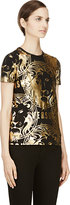 Thumbnail for your product : Versus Black & Gold Signature Graphic T-Shirt