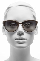 Thumbnail for your product : Bottega Veneta 55mm Titanium Cat Eye Sunglasses
