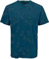 Thumbnail for your product : ONLY & SONS Oil Dye Printed Cotton Tee